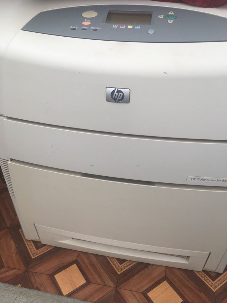 Принтер HP Color LaserJet 5550n, печатает А3 формат, в рабочем состоян