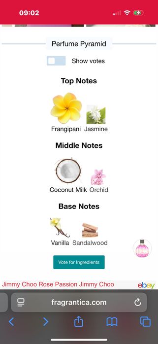 Jimmy Choo Rose Passion