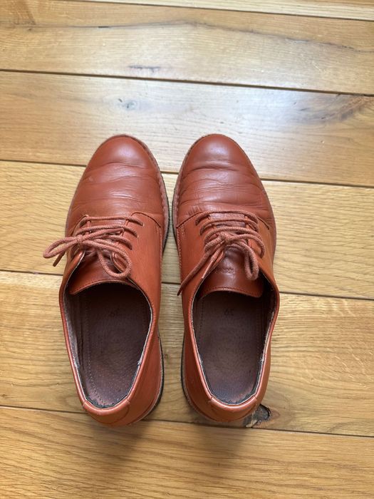Дамски кожени обувки Kickers