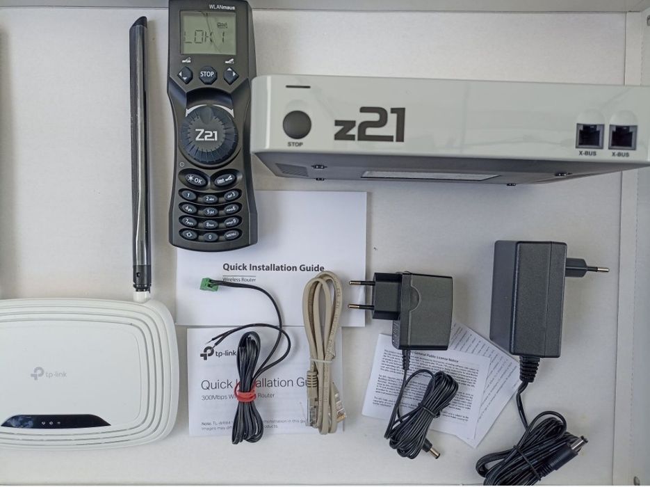 Z21 stație digitala trenulet electric