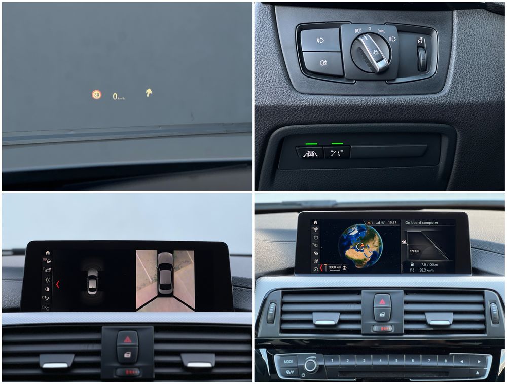 BMW F30 320D Automat Pachet M  - 2 Butoane|Head-UP Display|Camere 270|