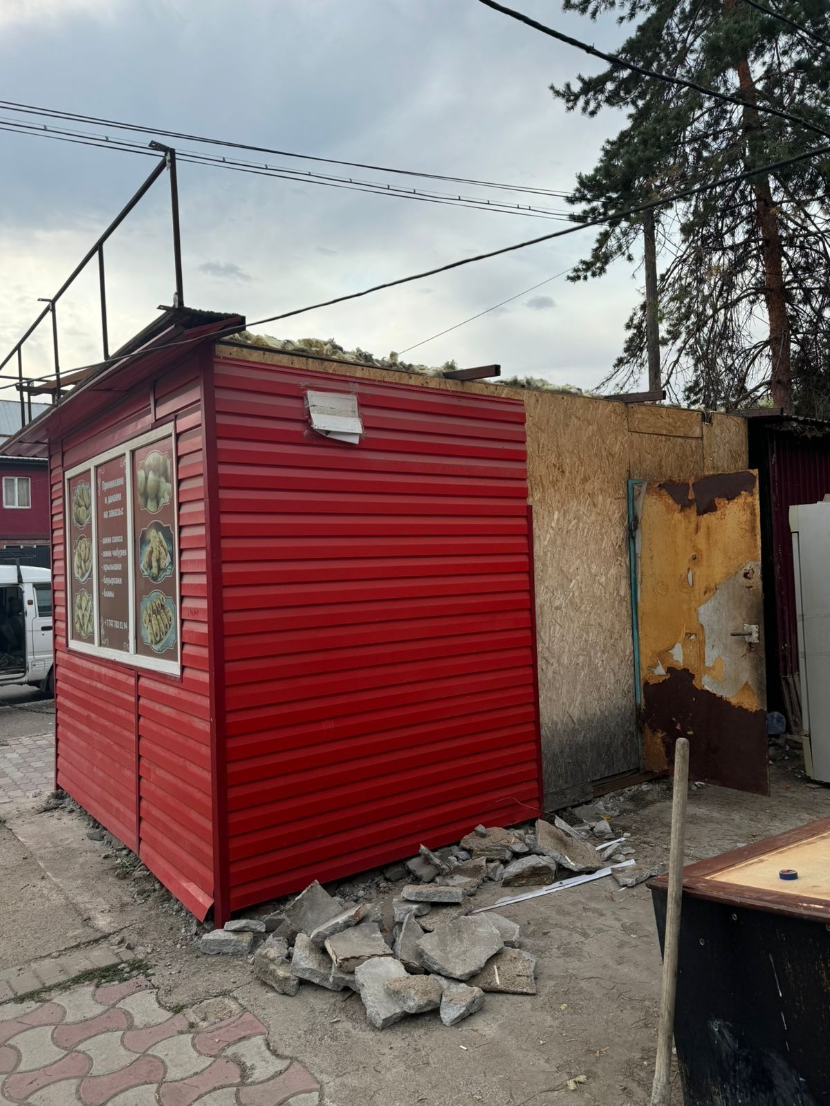 Будка ларёк, магазин