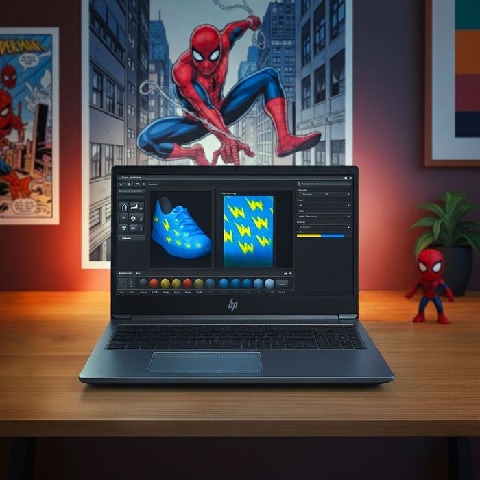 Laptop HP Zbook Fury 15 G7, 4k, Touchscreen, i7 1080, 48 RAM, 500 SSD