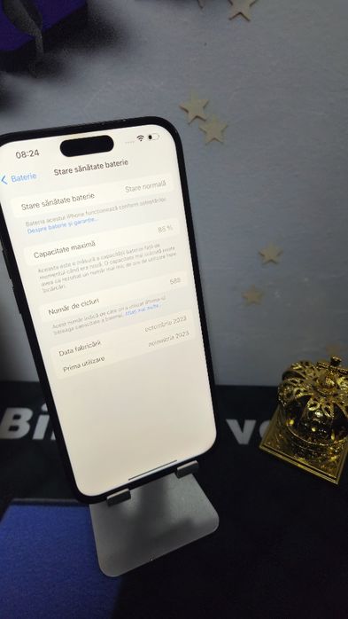 iPhone 15 PRO MAX 512GB Baterie:85%.Preṭ fix!