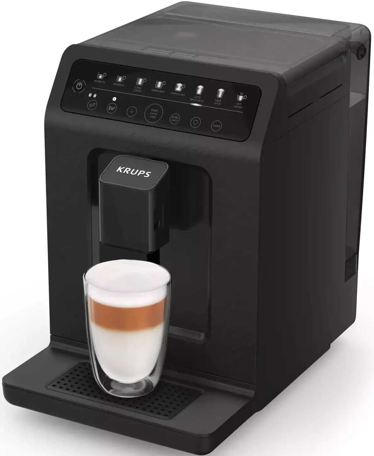 Espressor auto. KRUPS Evidence Eco EA897B10, 8 retete Gr 2 ani