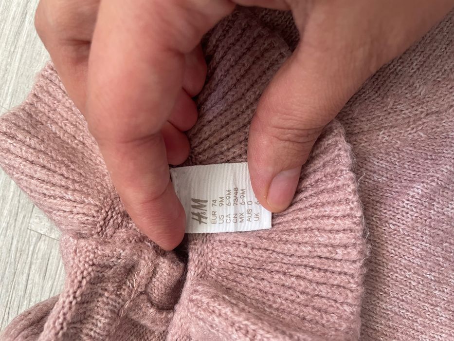 Рокля за бебе H&M размер 74см.