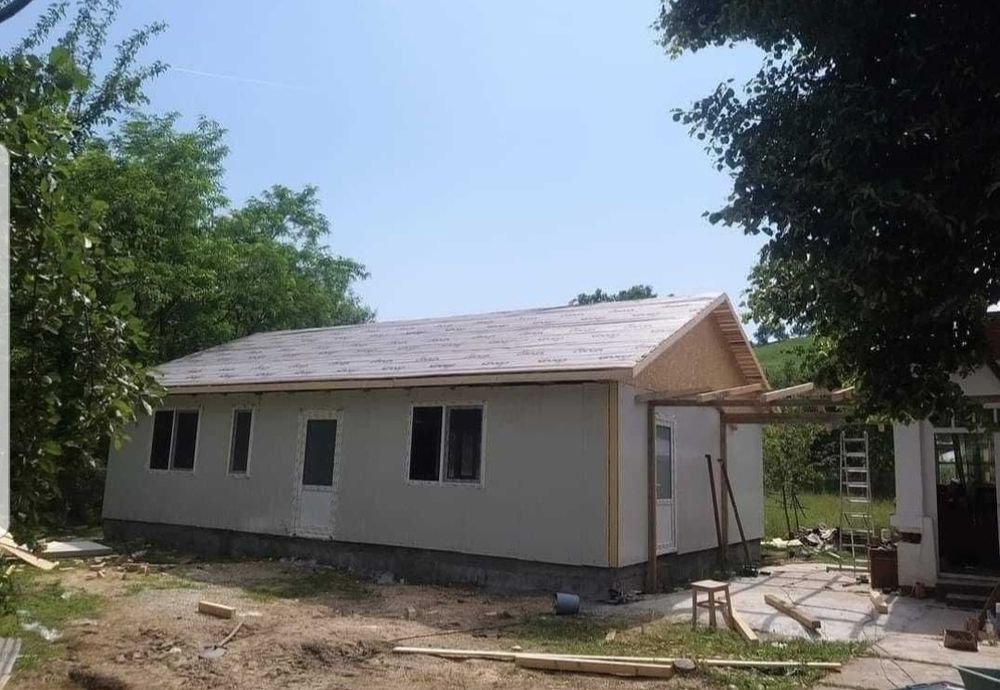 Vand container modular tip casa este confortabilă fonica și termică