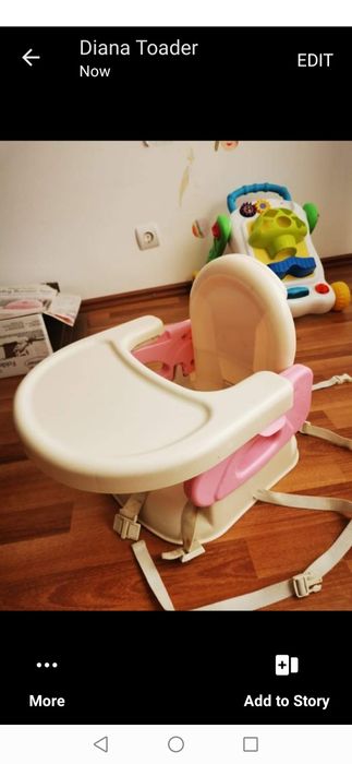 Scaun hrănire pentru copii