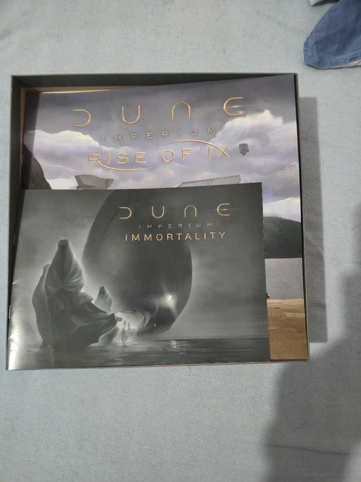 Board game (joc societate) Dune Imperium, cu Rise of Ix si Immortality