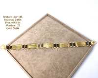 (7608) Bratara Aur 14k 24,06g FB Bijoux Euro Gold Galati