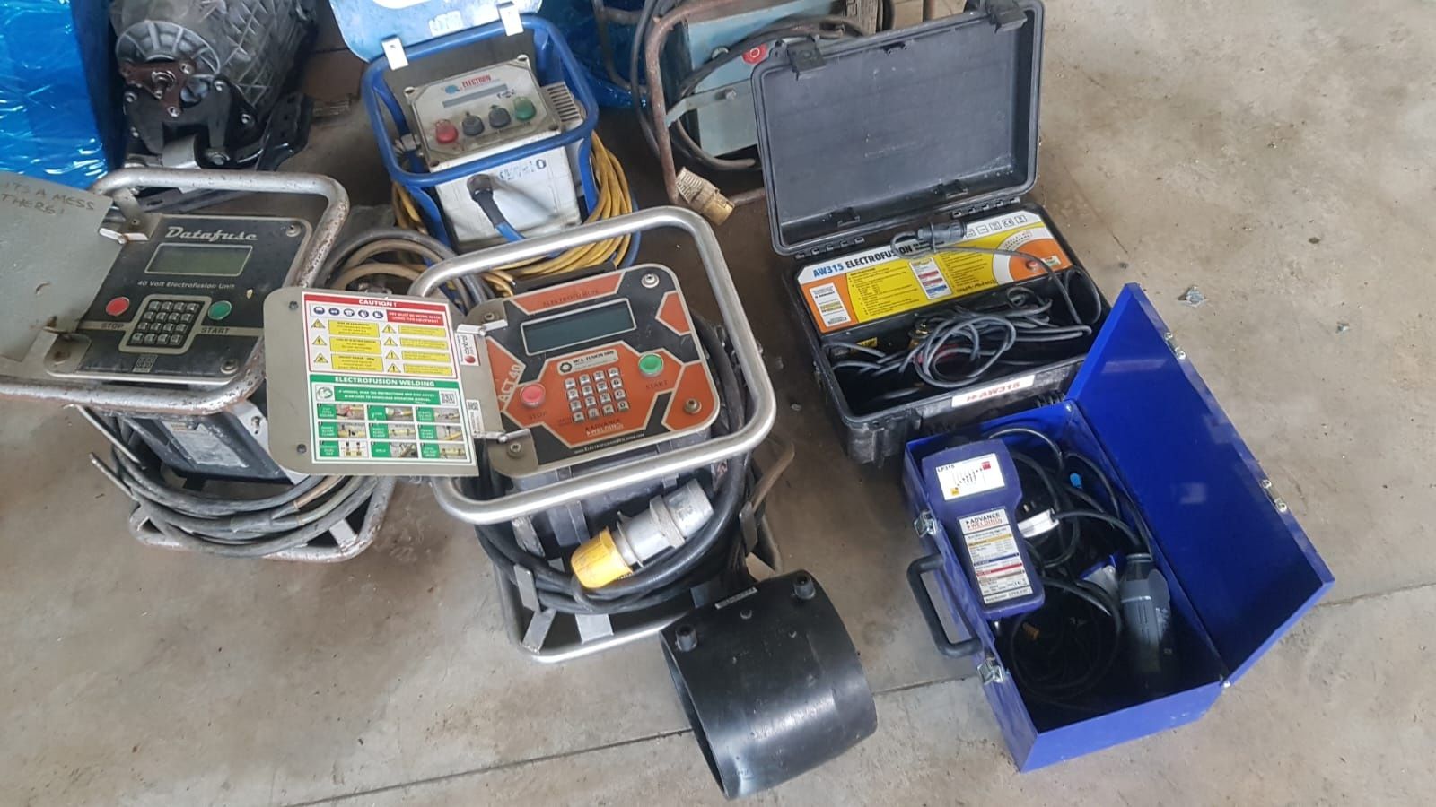 Aparat electrofuziune sudura PEHD AW315 Electrofusion