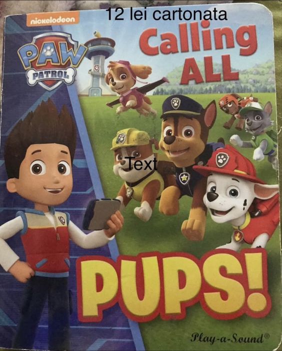 Carti Patrula Catelusilor in romana si engleza