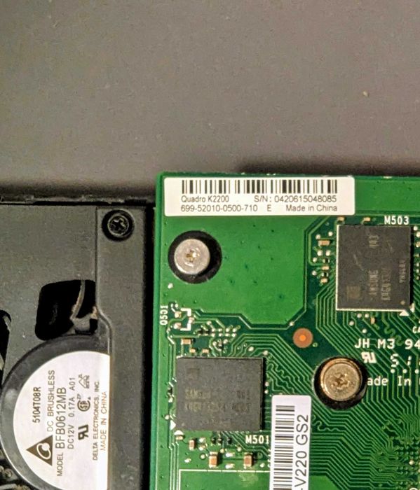 Placă Video NVIDIA Quadro K2200 – 4GB GDDR5 GPU