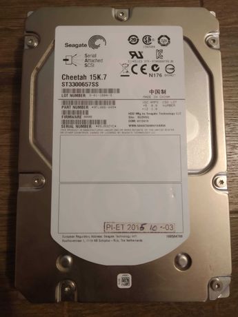 HDD Server Seagate Cheetah ST3300657SS 300GB 3.5" 6Gbps 15K RPM SAS