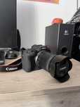 Canon r50 cu obiectiv RF 18-150mm si obievtiv RF 50mm 1.8