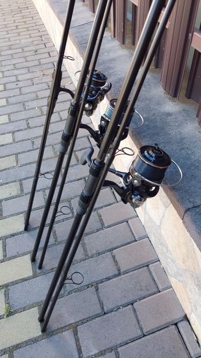 Set crap  3 lansete nash pursuit 3m 3,5lb,