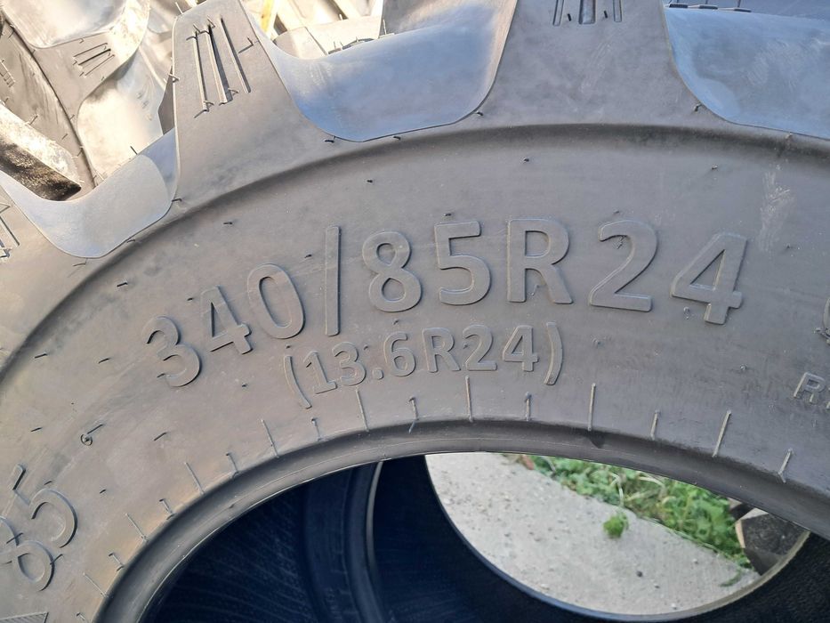 Cauciucuri noi 340/85R24 marca GRI anvelope 13.6R24 radiale tractor