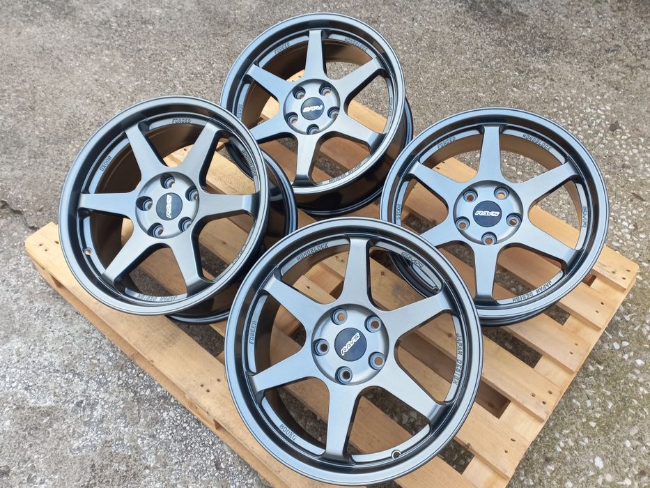 17 5х114.3 Rays T37 Gunmetal Volk Racing Forced Japan Bronz Matt 7.5j