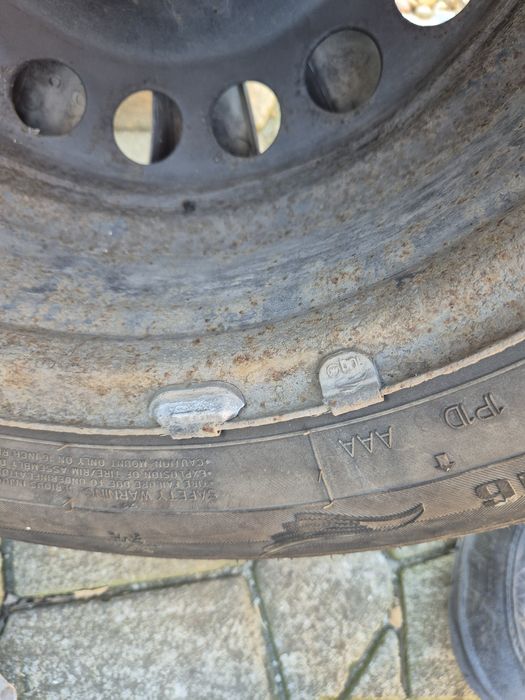 Set roti opel astra J cu senzori de presiune si cauciucuri de iarna