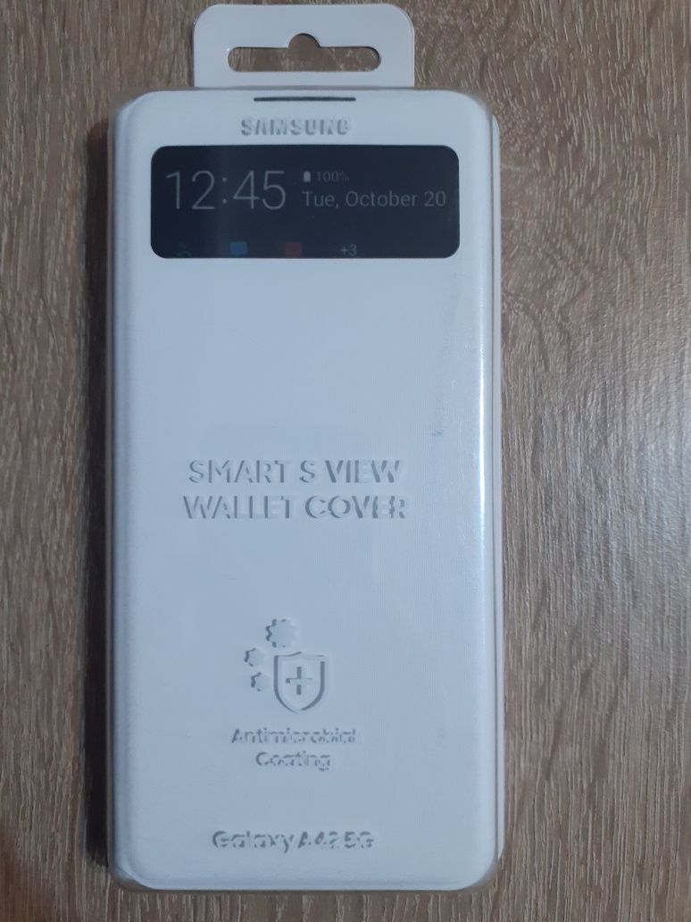 Vând husa Originala Smart S View Wallet Cover Samsung Galaxy A42 5G