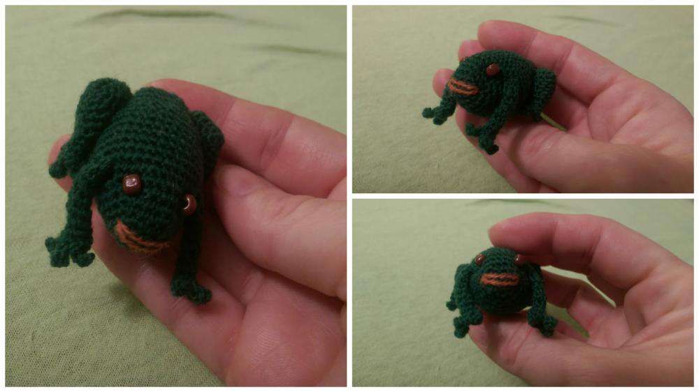 Jucarii crosetate: 2. Broscuta handmade (amigurumi)