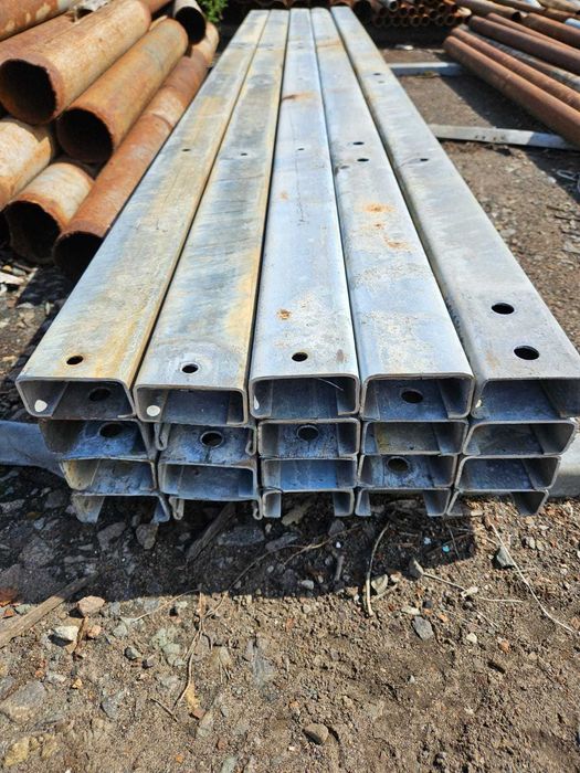 Забор стойки металлические