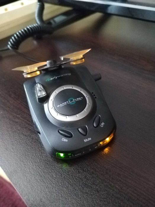 Detector radar Earlywarning functional cablu ventuze