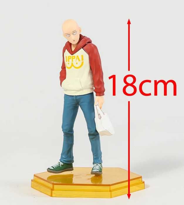 Figurina Saitama One Punch Man anime 18 cm bag