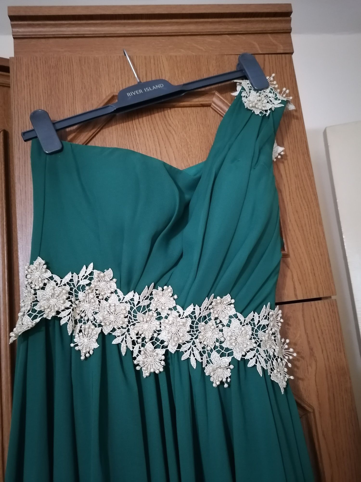 Rochie lunga verde