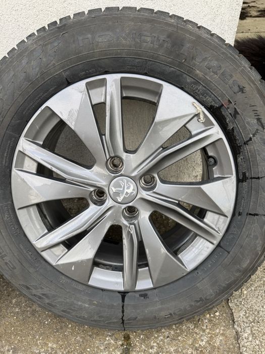 Set roti jante aliaj originale 4X108 R16 Peugeot 208 2008 2020-2024