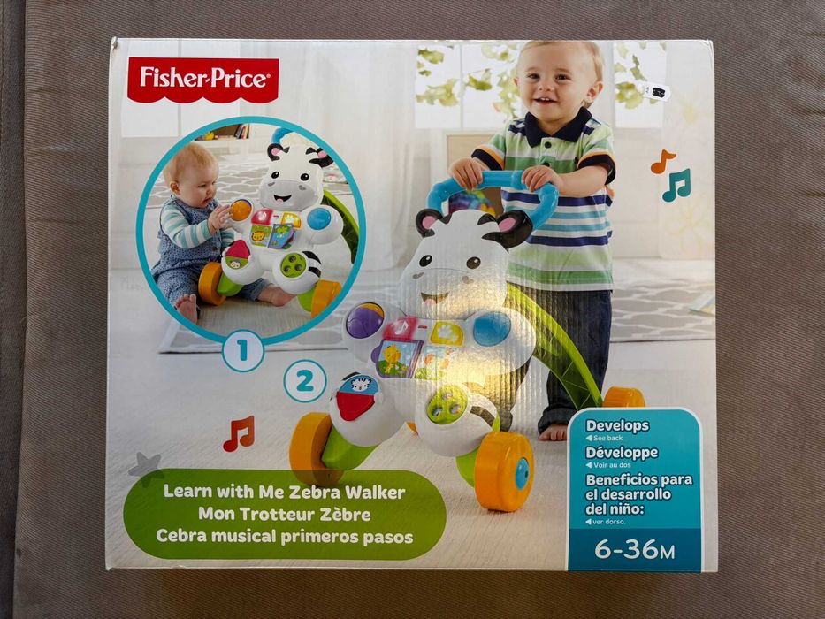 Fisher Price Музикална проходилка ЗЕБРА