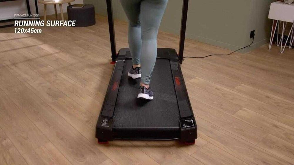 Пътека за бягане RUN100 , сгъваема - с подарък