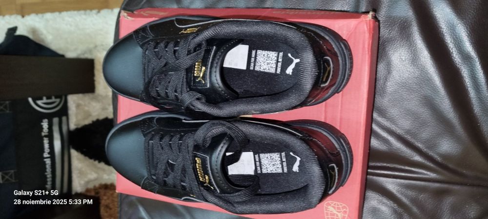 Adidasi piele Puma 38,5 dama