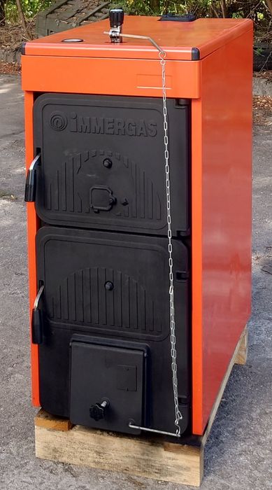 Чугунен котел на твърдо гориво Имергас/Immergas Soline 7, 35 kW