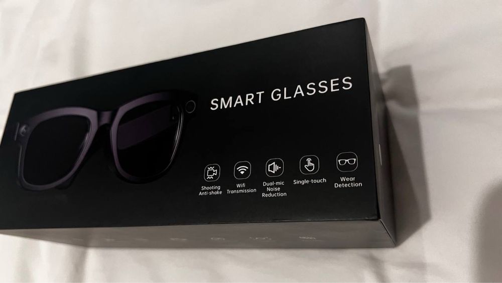 Kamerali Smart Ochki Rayban Meta ga oʻxshedi