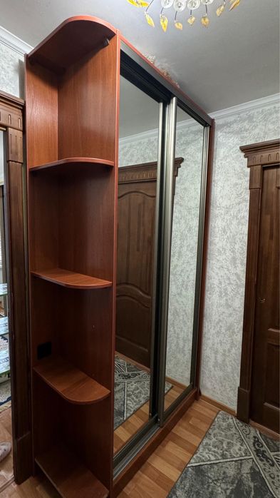 шкаф прихожая с зеркалом