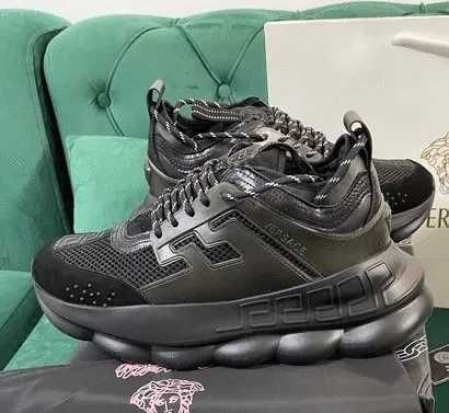 Adidasi Versace Triple Black Unisex