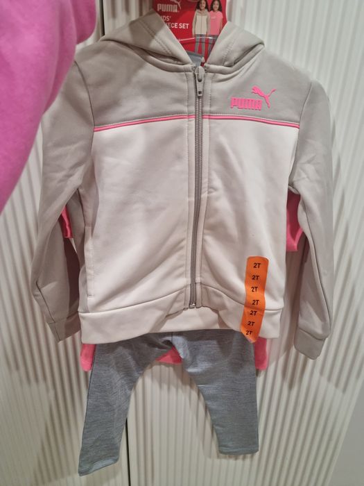 Детски нови комплекти за момиче 24м,DKNY,Puma