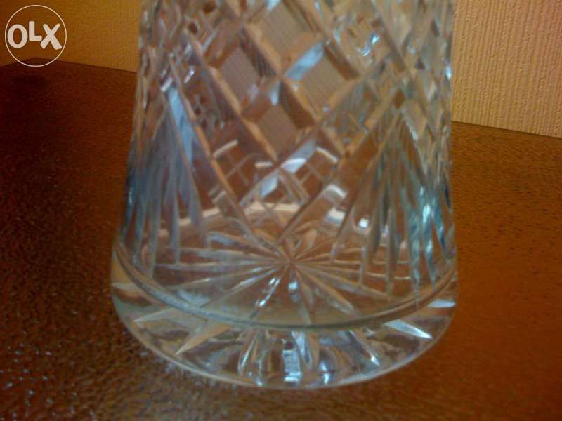 Нова кристална ваза или фруктиера