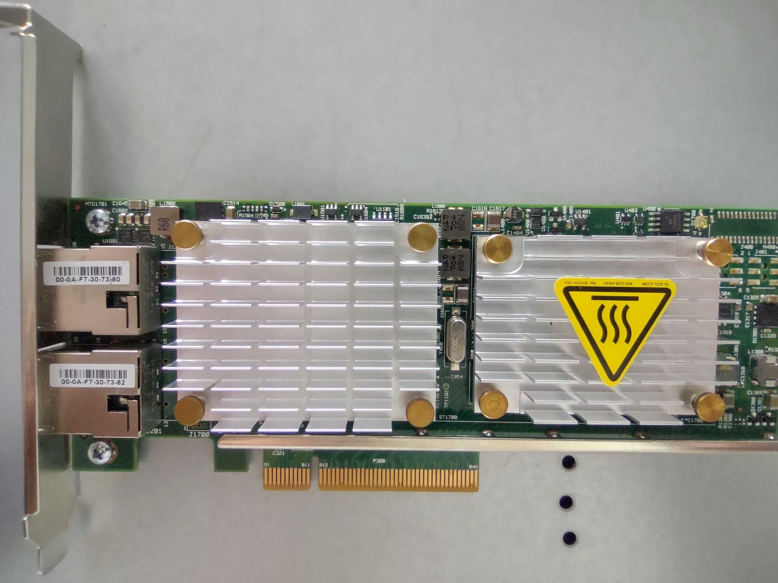 10Gb DP 10GBase-T RJ45 IBM 49Y7912 BCM57712A NetXtreme II Мрежов Адптр
