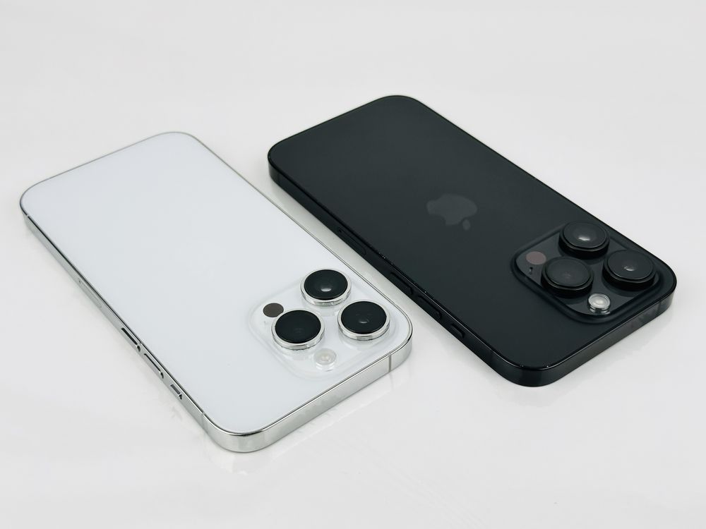 Apple iPhone 14 Pro Max 128GB Black / Silver Перфектен! Гаранция!