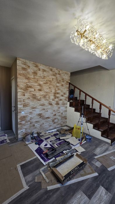 Отделка стен и потолка