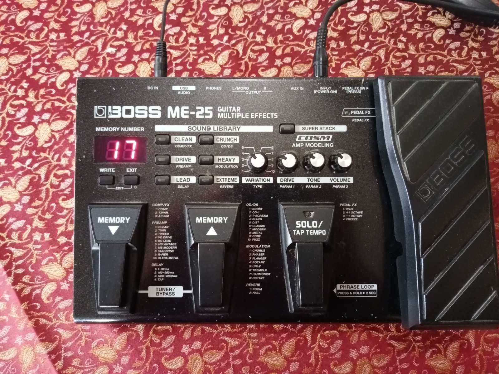 Процесор за китара / Boss ME-25 / Guitar Processor