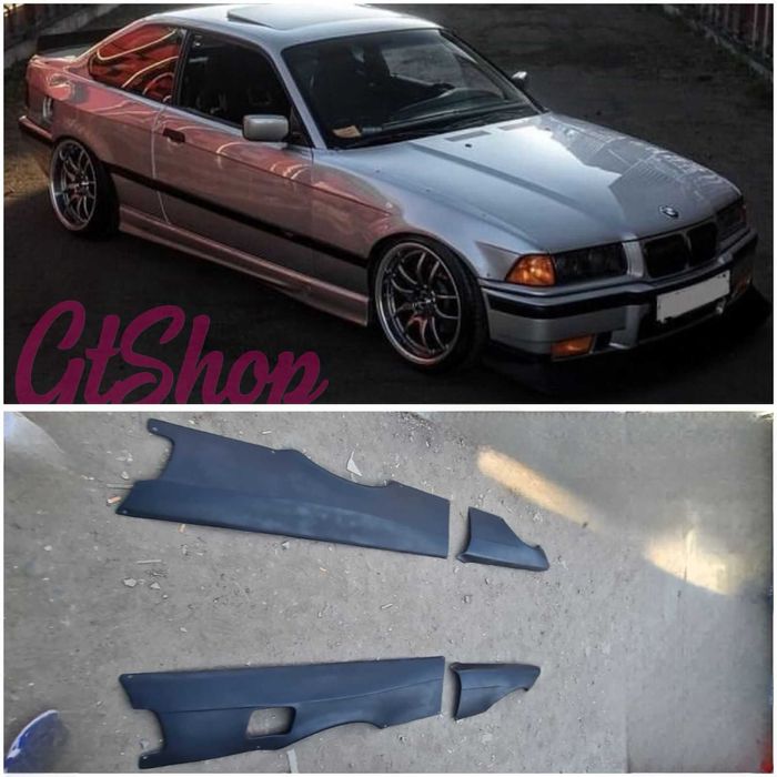 Бампер на BMW E30, E34, E36, E46, E53, E60 — стеклопластик и ABS