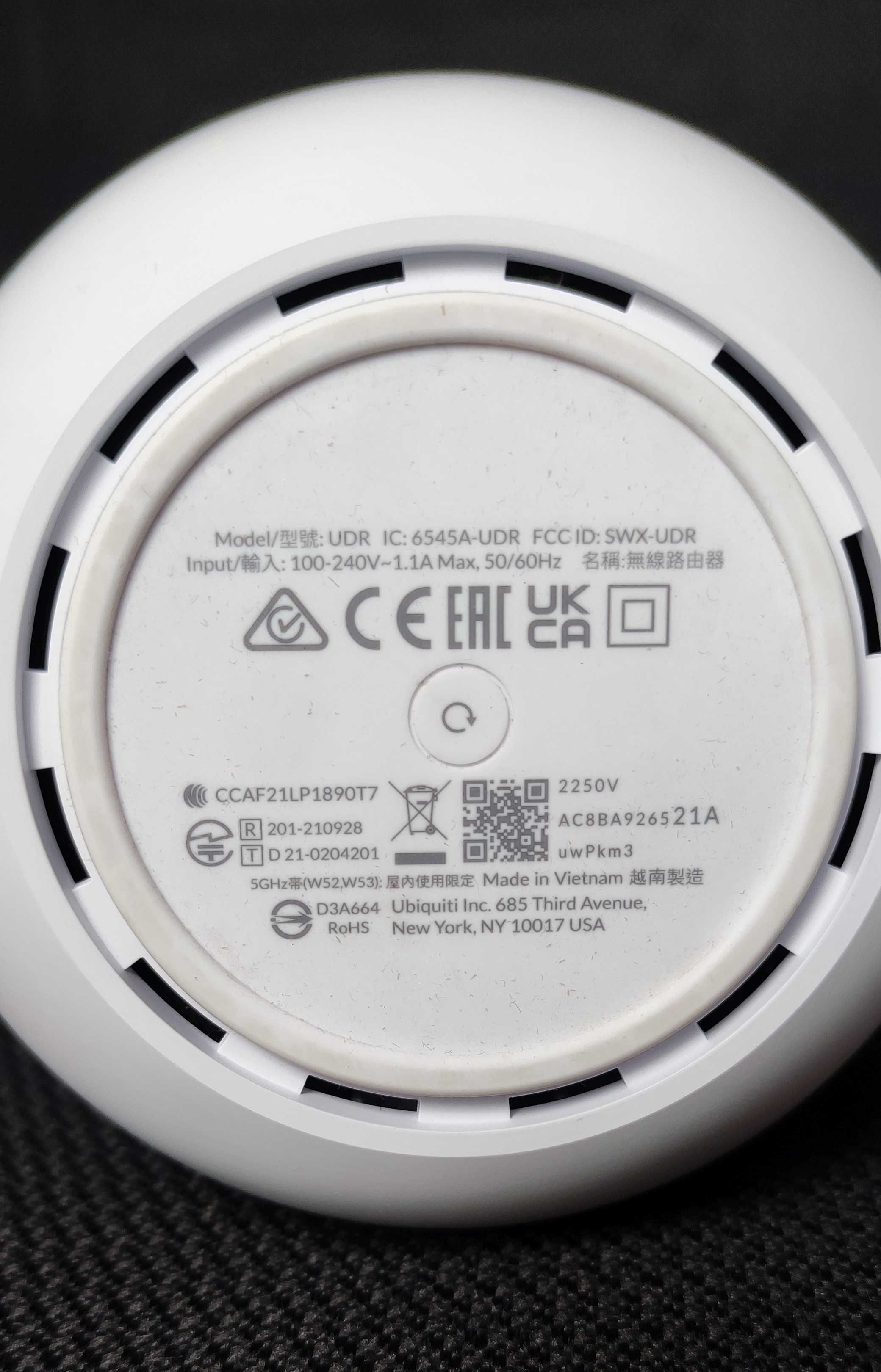 WiFi6 рутер Ubiquiti Unifi Dream Router (UDR)