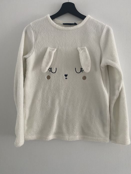 Bluza de Pijama iepuras, bluza pufoasa pijama S noua