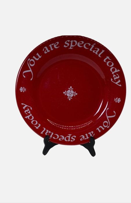 The Original Red Plate Co. “YOU ARE SPECIAL TODAY” 1979 Germany Waecht