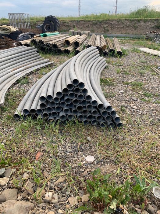 Sera/Solar 20 m/8 m din teava galvanizata acoperit cu fibra