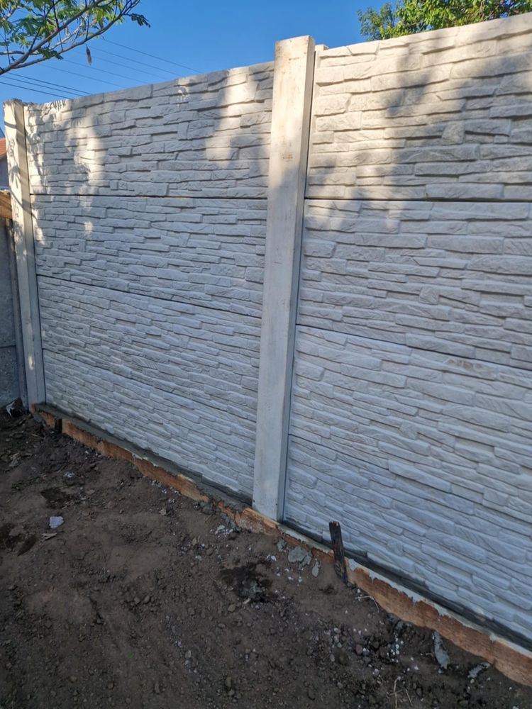 Gard  beton diferite modele