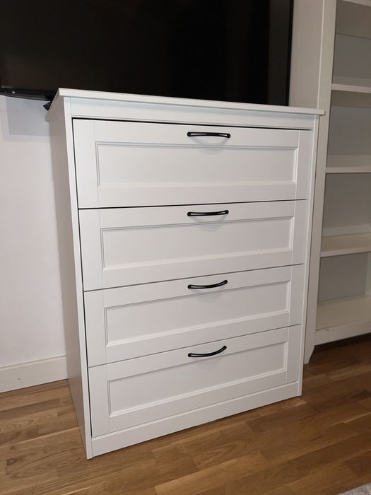 Comoda Organizator cu sertare Ikea pal alb